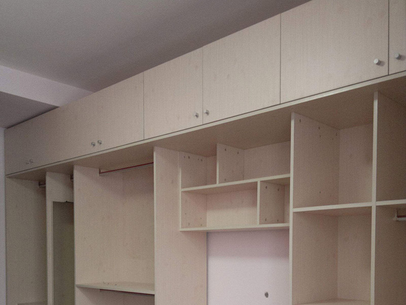 83㎡衣帽間翻新案例 深圳萬科星城華府 局部裝修現(xiàn)代簡約風格