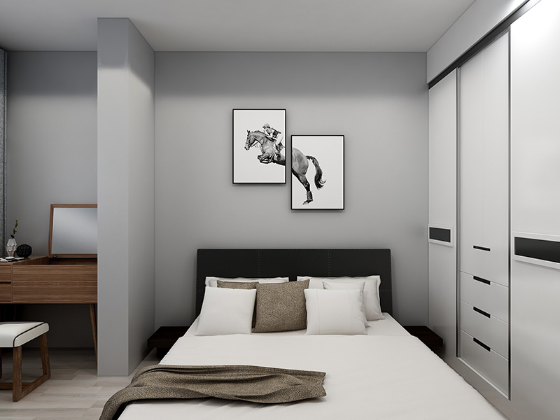 58平毛坯房怎么裝修設(shè)計？解決小戶型空間擁擠問題僅需4招(圖2)