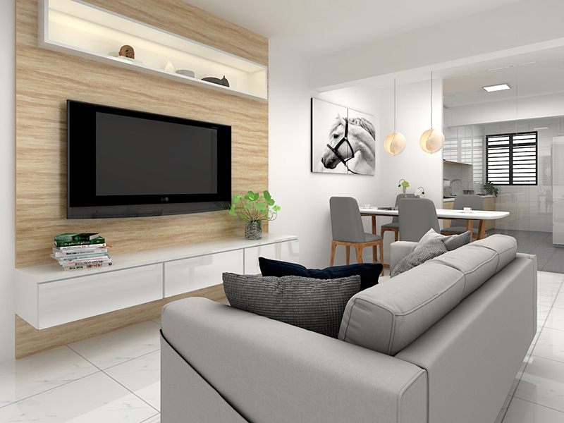 長沙二手房客廳裝修哪些細節(jié)要注意(圖2)