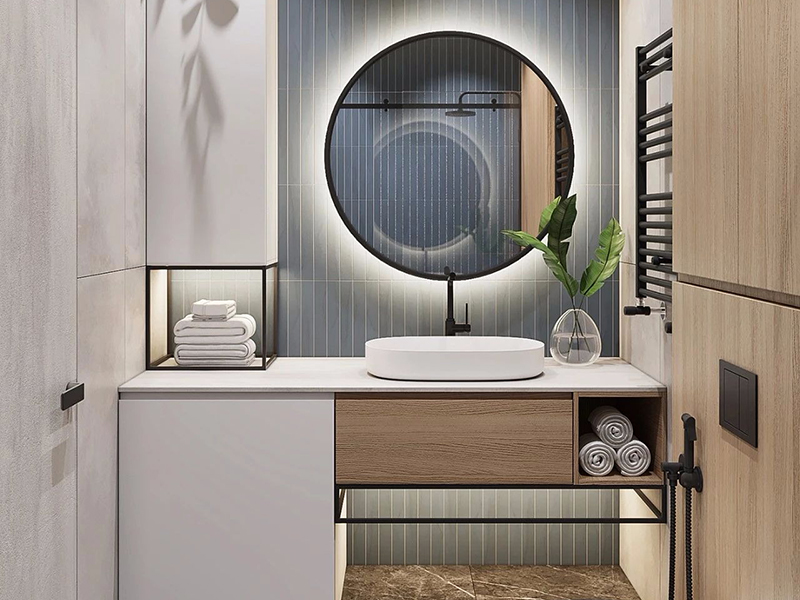 北京輕奢風格舊房屋翻新案例_北京120平米房子裝修設(shè)計方案(圖4)